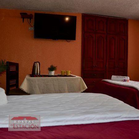 La Estacion Hostal Quito Esterno foto