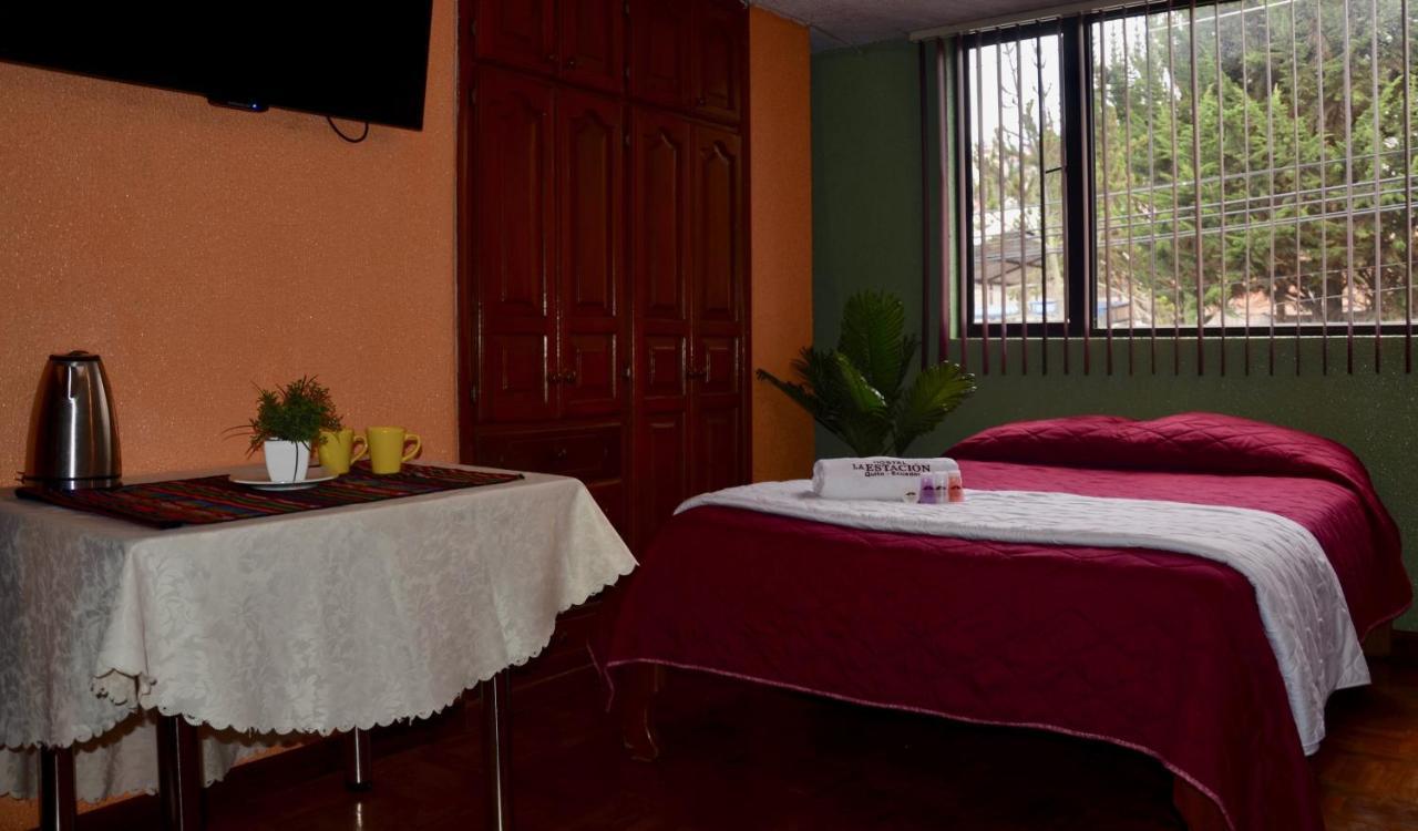 La Estacion Hostal Quito Esterno foto