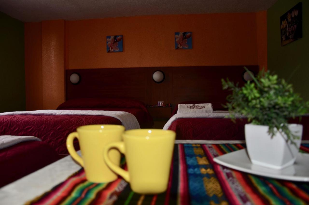 La Estacion Hostal Quito Esterno foto