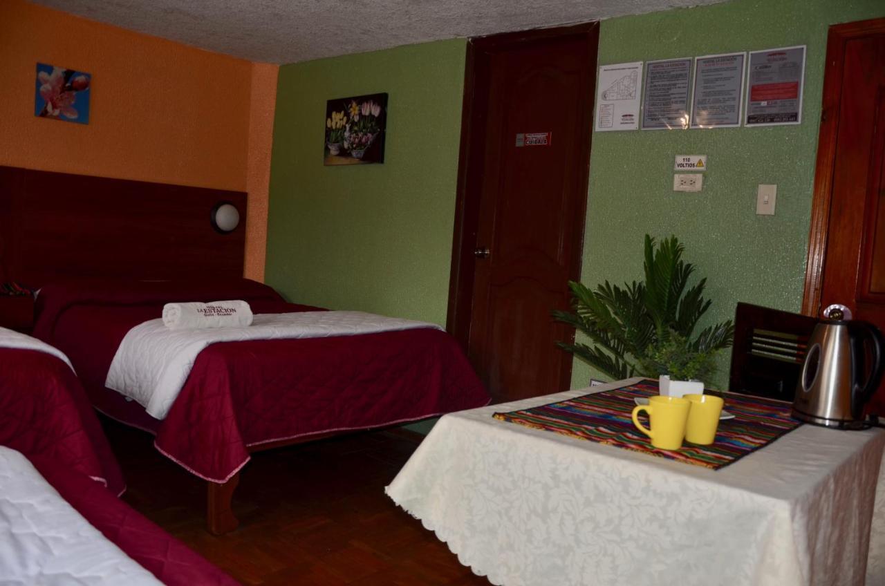 La Estacion Hostal Quito Esterno foto